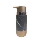 Dispenser ceramica dorado para jabon - Imagen 2