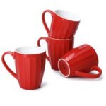 Taza de ceramica faceteada bicolor - Imagen 3