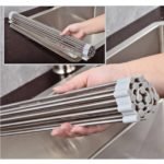 Escurridor varillas de acero extensible secaplatos - Imagen 4