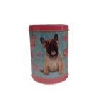 Yerbera Azucarera lata cilindrica tapa plastica