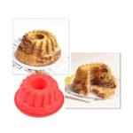 Molde savarin flanera bizcochuelo de silicona apta horno - Imagen 2