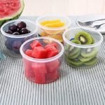 Tupper plastico medidor 600ml con tapa - Imagen 3