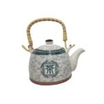 Tetera porcelana china infusor metal 800 Ml - Imagen 6
