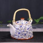Tetera porcelana china infusor metal 800 Ml - Imagen 3