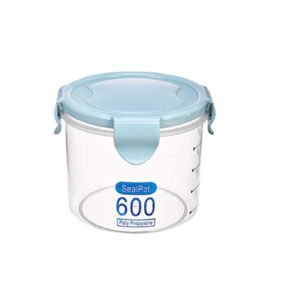 Tupper plastico medidor 600ml con tapa - Imagen 7
