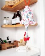 Dispenser de bolsas gallina Etelvina Blanca con lunares Negros - Imagen 4