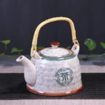 Tetera porcelana china infusor metal 800 Ml - Imagen 8