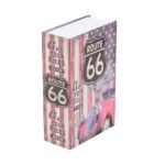 Caja fuerte libro compartimiento secreto Ruta 66 - Imagen 5