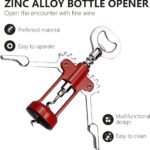 Sacacorchos tirabuzon de acero inoxidable - Imagen 5