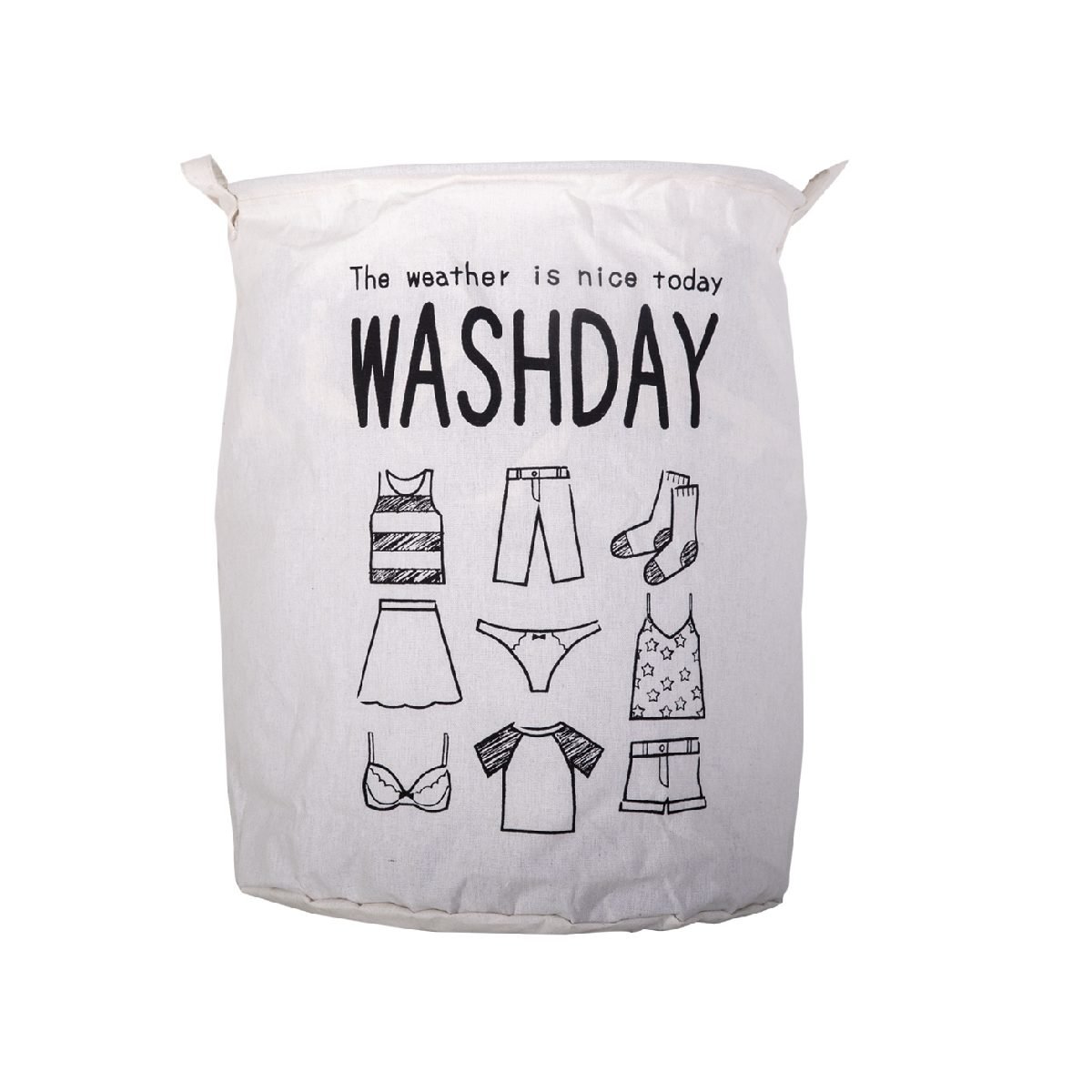 07736WAS Tacho cesto para ropa sucia baño Washday - Imagen 1