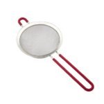 Colador metal 26 x 10 con mango de silicona