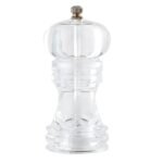 Molinillo pimentero acrilico transparente 16 Cm