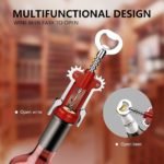 Sacacorchos tirabuzon de acero inoxidable - Imagen 2