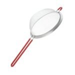 Colador metal 26 x 10 con mango de silicona - Imagen 3