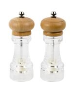 Pimentero acrilico pico de madera 13cm