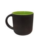 Tazas de porcelana bicolor altas y anchas - Imagen 6