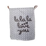 Tacho cesto para ropa sucia baño love