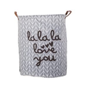 Tacho cesto para ropa sucia baño love