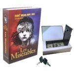 Caja fuerte libro compartimiento secreto los miserables
