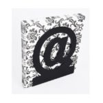 Porta servilletas servilletero Acero Inox Diseño arroba