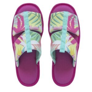 pantuflas floripondias chancletas de mujer modelo ananá