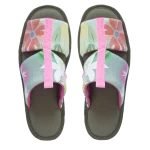 Pantuflas Floripondias chancletas de mujer modelo Ananá - Imagen 6