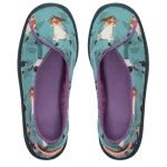 Pantuflas floripondias estampa modelo Gracia mujer invierno - Imagen 4