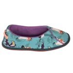 Pantuflas floripondias estampa modelo Gracia mujer invierno - Imagen 5