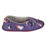 Pantuflas floripondias estampa modelo Gracia mujer invierno - Imagen 7