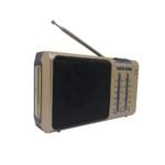 Radio fm/am Portable Retro Vintage Recargable linterna - Imagen 4