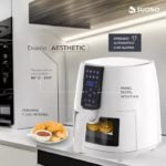 Freidora De Aire Suono Led Digital Air Fryer 3.8 L 1450 W - Imagen 5