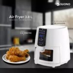 Freidora De Aire Suono Led Digital Air Fryer 3.8 L 1450 W - Imagen 2