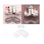 Esquinero estante organizador adhesivo cocina baño