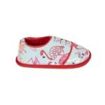 Pantuflas floripondias Geranio flamencos detalles cordón - Imagen 5