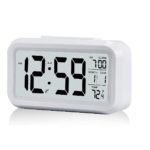 Reloj despertador digital alarma rectangular - Imagen 7