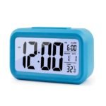 Reloj despertador digital alarma rectangular - Imagen 8