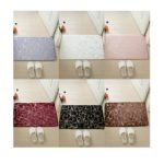 Alfombra antideslizante terciopelo efecto marmol - Imagen 8