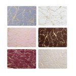 Alfombra antideslizante terciopelo efecto marmol - Imagen 14