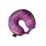 Almohadón de viaje inteligente cubritas Cities violeta