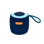 Parlante portátil cilindrico correa luces Rgb - Imagen 4