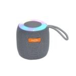 Parlante portátil cilindrico correa luces Rgb - Imagen 5