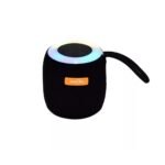 Parlante portátil cilindrico correa luces Rgb - Imagen 2