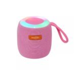 Parlante portátil cilindrico correa luces Rgb - Imagen 3