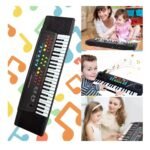 Piano organo teclado musical infantil con Microfono - Imagen 4