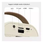 Parlante portátil led rgb bluetooth karaoke micrófonos - Imagen 6