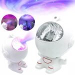 Astronauta led proyector nebula galaxia estrella - Imagen 2