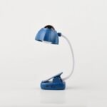 Velador flor flexible broche luz doble - Imagen 4
