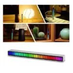 Luz led barra multicolor ritmo musica rgb gamer