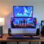Luz led barra multicolor ritmo musica rgb gamer - Imagen 2