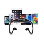 Reproductor auriculares con bluetooth Fm ranura sd negro - Imagen 2